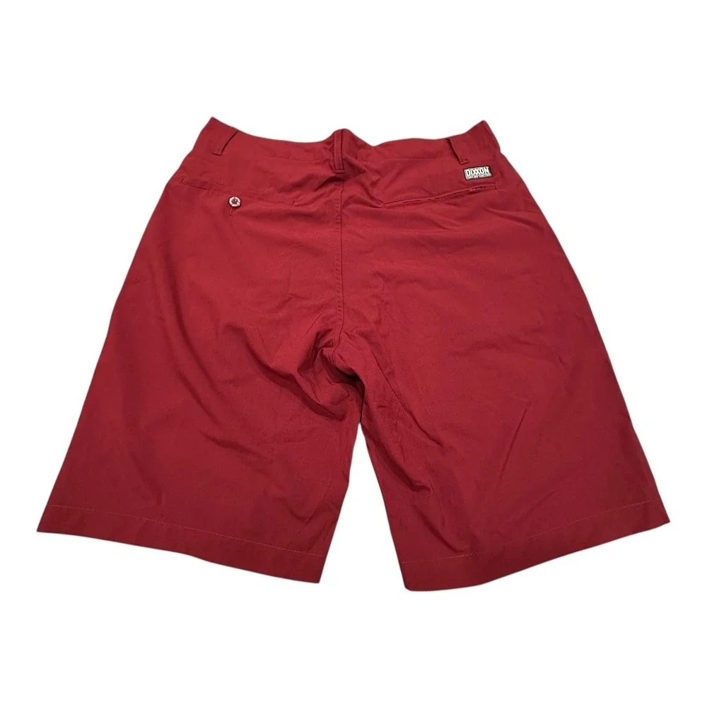 DIXXON Red Shorts Men's Size 34 Form and Function Golf Casual Comfort